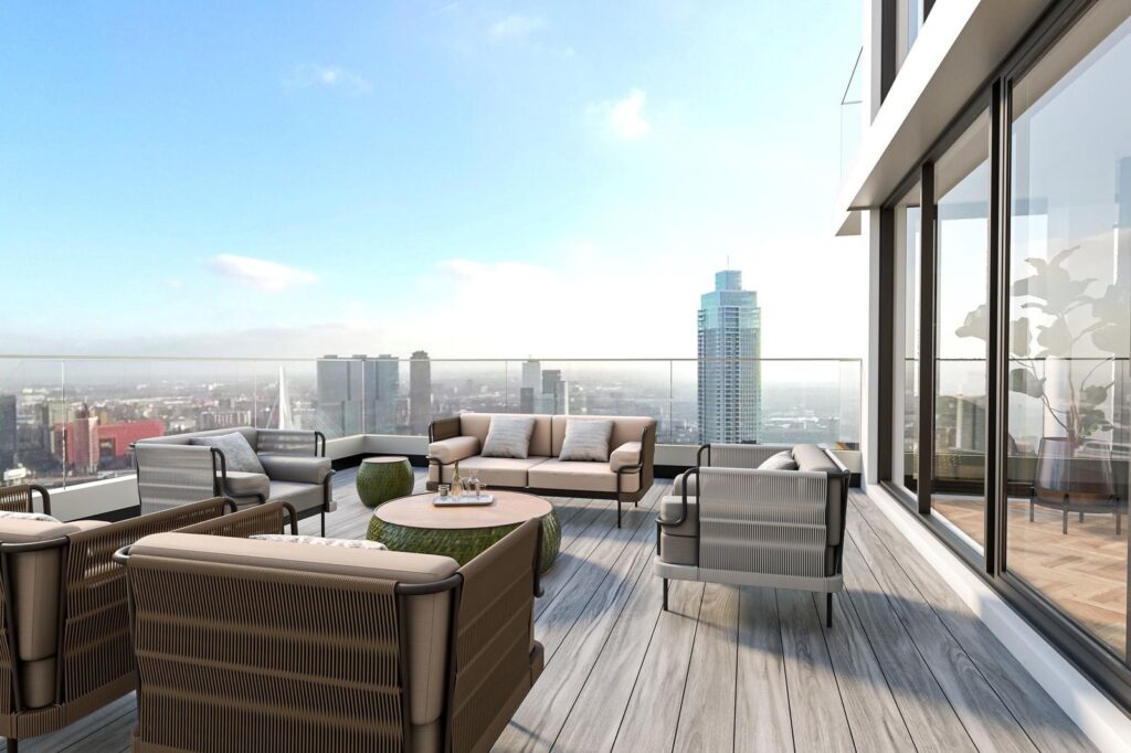 Baan 64-A in Rotterdam met dakterras